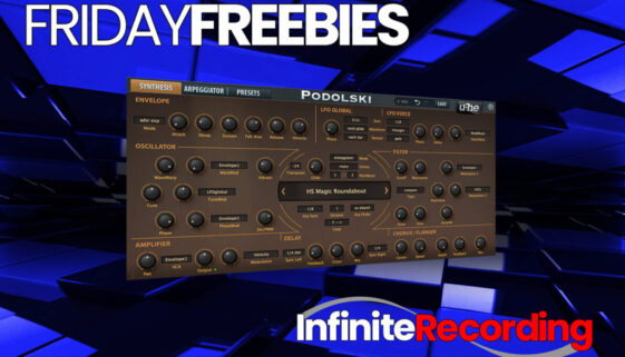Infinite Recording Friday Freebie Plugin- u-he Podolski Virtual Synth